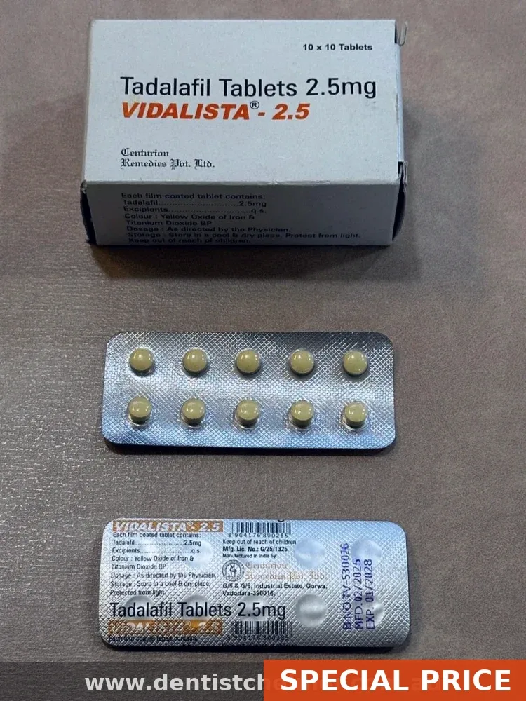 Buy Vidalista Online — 60mg Tadalafil for Erectile Dysfunction From $0.58 Per Pill