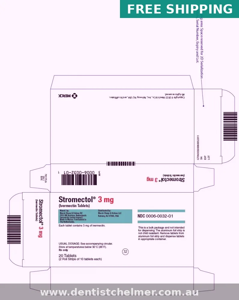 Buy Stromectol 12mg 4 Tablets Online in Australia — Ivermectin From $3.07